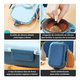 thumbnail image 4 of Lonchera Contenedor Termico Almuerzo Niños Acero Inoxidable AZUL, 4 of 5