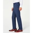 thumbnail image 3 of DKNY Men's Modern-Fit Stretch Plaid Suit Separate Pants Blue Size 36X32, 3 of 5