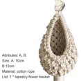 thumbnail image 2 of Flower Basket Pineapple Shape Landscaping Stylish Home Garden Plant Hanger for Office B, 2 of 5