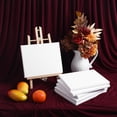 thumbnail image 4 of Miangastore Panneaux de Toile Blancs 6 Pcs 9.8x7.9x0.8In, 4 of 8