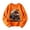 B493 Orange, variant on Likimi Toddler Girls Halloween Sweatshirts Hallowmas Cartoon Print Crew Neck Sweatshirt For Girls Long Sleeve Loose Fit Comfort Pullover Size 2-3 Years