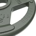 ARVAKOR Olympic TriGrip Cast Iron Plate for Strength Training