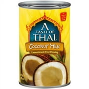 A Taste of Thai Unsweetened Coconut Milk, 13.5 fl oz