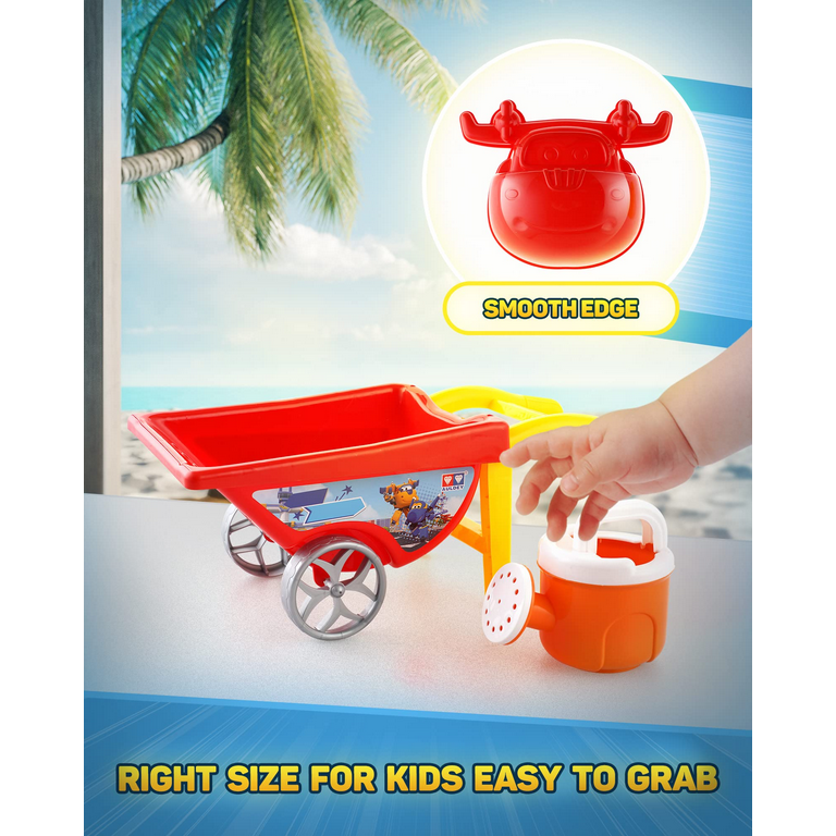 TOY Life Beach Toys for Kids 3-10 Collapsible Beach Bucket for Kids with  Shovels Sand Toys for Toddlers 1-3 Sandbox Toys for Toddlers Age 3-5 Travel