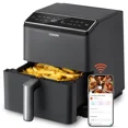 thumbnail image 1 of Cosori - DualBlaze 6.8QT Smart Air Fryer Ceramic Coating - Dark Grey – OPEN BOX – Tested & Guaranteed, 1 of 4