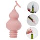 thumbnail image 5 of UPGRATOR 2Ud Tapones Creativos De Silicona Para Botella De Vino Color Rosa Con Efectivo, 5 of 8
