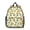 Sunflower White Pattern, variant on Sunflower White Pattern Backpack for School, Cute School Bag with Adjustable Shoulder Straps and Padded Back, 13.8"x11.4"x6"