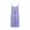 thumbnail image 7 of Admvng Women's Casual Backless Dress Sleeveless Spaghetti Strap Summer Everyday Dresses, 7 of 7