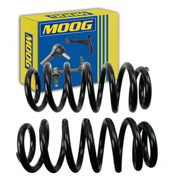 MOOG Rear Coil Spring Set compatible with Toyota RAV4 2.4L 2.5L 3.5L L4 V6 2006-2017
