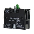 thumbnail image 2 of Beisidaer 10PCS 10A 600V ZB2-BE101C(NO) Push Button Joystick Switch Normally Open Contact, 2 of 7