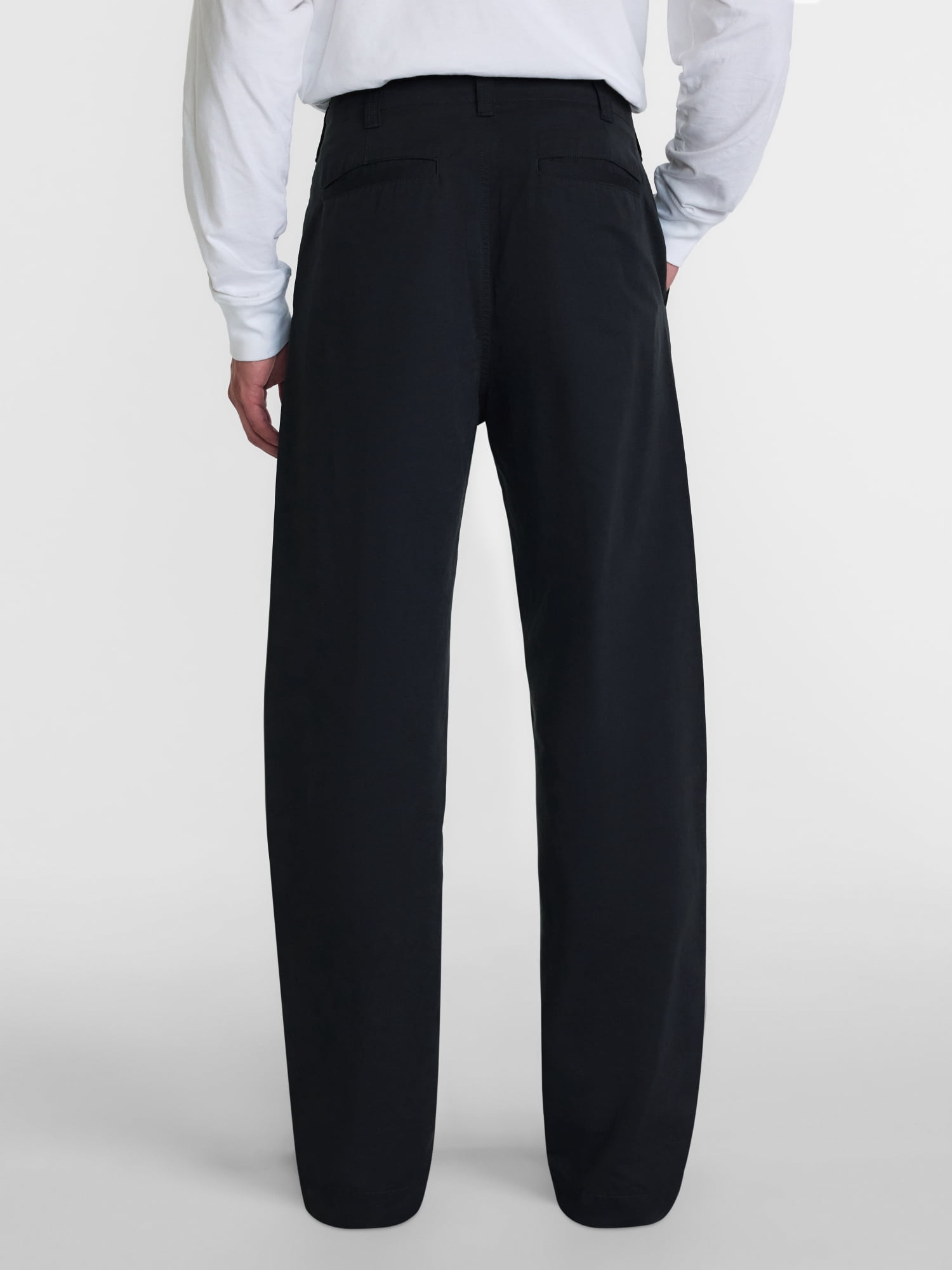 No Boundaries Baggy Chino Pants, 30'' Inseam, Men’s Waist Sizes 28-44
