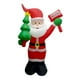 thumbnail image 4 of Adorno inflable navideño de Papá Noel Macarena 182 cm, 4 of 8