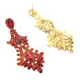 thumbnail image 2 of Crystal Rhinestone Drop Earrings, 2 of 2