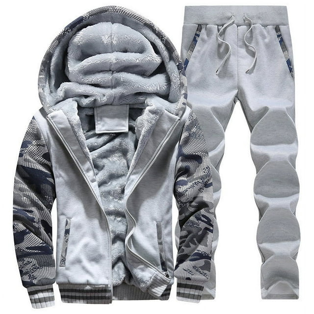 TIMIFIS Men's Tracksuits Sweatsuits for Men Sweat Track Suits 2 Piece Casual Athletic Jogging Warm Up Full Zip SetsFall