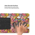 thumbnail image 5 of Disketp Fruit-Flavored Ice-Cream Gaming Mouse Mat Long Extended Mouse Pad Desk Mat Non-Slip Rubber Mice Pads Stitched Edges(315.5 x 16 x 0.12 Inches), 5 of 8