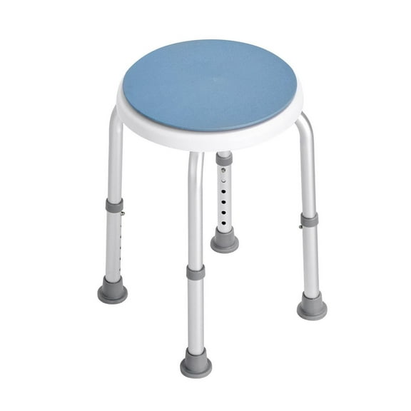 Adjustable 360° Swivel Shower Chair for Elderly & Disabled – Non-Slip Bath Stool with 300 lbs Capacity for Safe Showering Experience