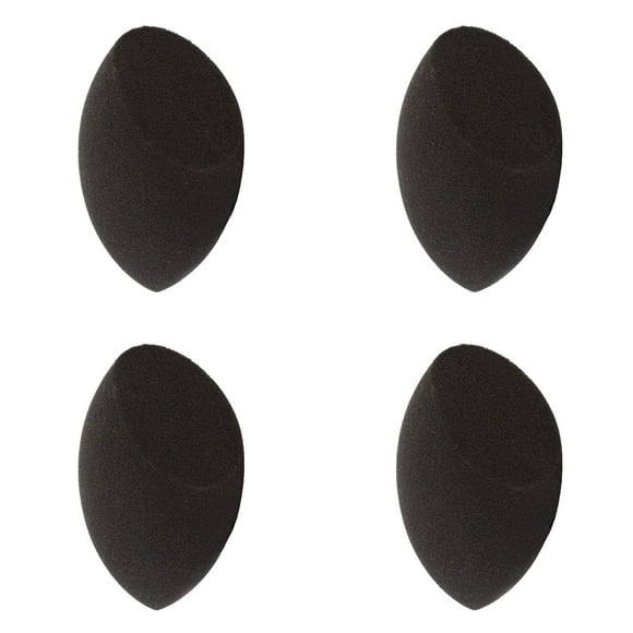 Esponja de Maquillaje Blender Beauty Junkees Black Contour Sin Látex