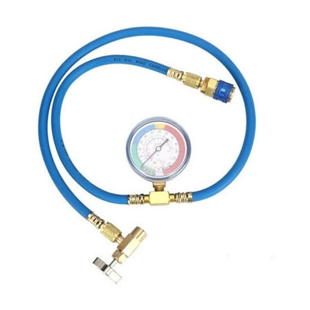 Hose Gas Gauge R134A New Car Conditioning Recharge Measure Kit,