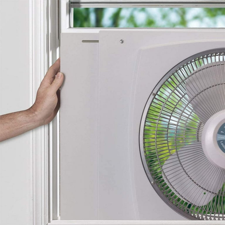 Lasko REVERSIBLE ENERGY EFFICIENT Window Fan with E-Z-Dial Ventilation and  All NEW Exclusive Storm Guard Feature - Walmart.com