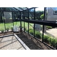 thumbnail image 3 of Exaco Royal Victorian VI 34 Black Polycarbonate Greenhouse, 3 of 3