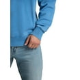 thumbnail image 5 of Fruit of the Loom Men's Ultra-Soft Garment Dyed Crew Sweatshirt, Sizes S - 2XL, 5 of 9