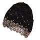 thumbnail image 4 of Turbante Moda Único Brillante Cómodo Sombreros Con Cuentas Sombreros De Mujer Musulmana Decoración De RegaloNegro, 4 of 5