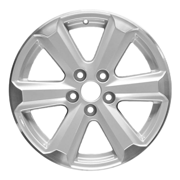 Remanufactured Machined and Painted Silver Aluminum Wheel 17 x 7.5 426110E140 fits 2008-2010 Toyota Highlander