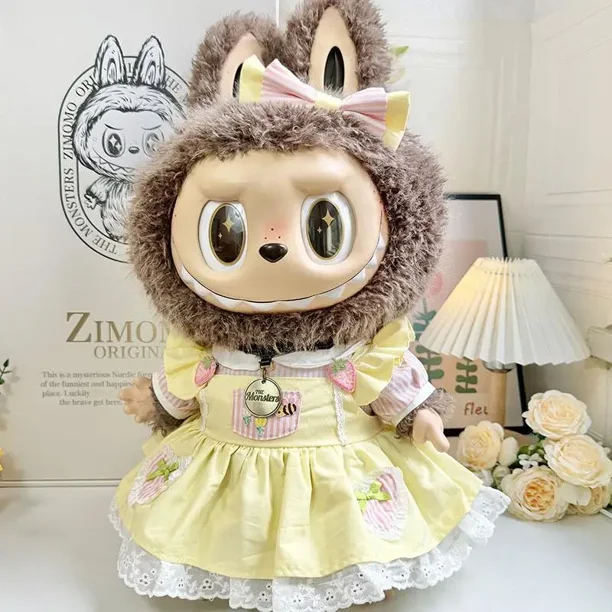 Ropa Para Muñeca Labubu De 17 Cm – Conjunto De Peluche Elegante Y Fácil De Poner, Ideal Para Coleccionistas Y Niños, Regalo Creativo Para Disfraces Y Decoración