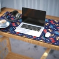 thumbnail image 3 of Long Mouse Pads for Desk,DarkBlue Dinosaurs Pattern Desk Mats on Top Of Desks, Desk Mouse Pad Extra Large with 3mm Non-Slip Base and Stitched Edge for Gaming,Office,Work,Home 35.4"x15.7", 3 of 6