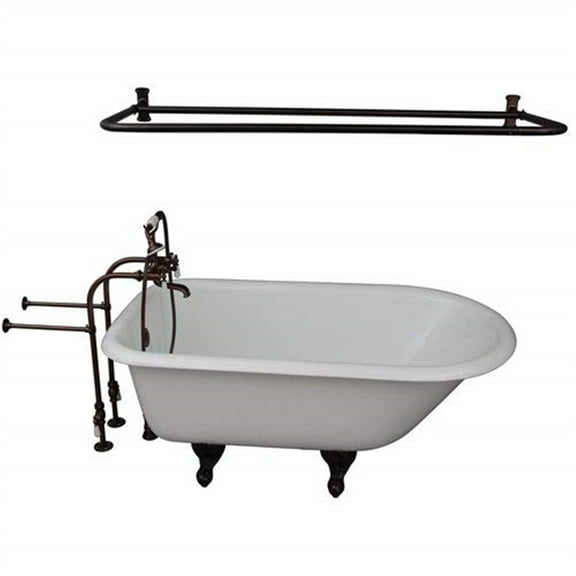 BarclayTub Kit 54" CI Roll Top, Shwr