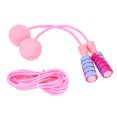 thumbnail image 4 of Cuerda para saltar de doble propósito, rodamiento de carga, cuerda para saltar de doble rodamiento para bajar de peso, Fitness, color rosa, 4 of 15
