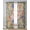 Green, variant on Boho Pink Flower Sheer Curtains 39 Inch Length 2 Panels Set for Living Room/Bedroom, Spring Watercolor Country Floral Plant Kitchen Curtains Grommet Semi-Sheer Curtains Window Treatments 27.5"x39"x2