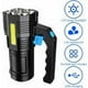 thumbnail image 2 of Potente linterna recargable, linterna LED ultra potente, linterna impermeable, 3 modos de luz, para acampar, pescar, senderismo, cazar y situaciones de emergencia., 2 of 5