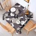 thumbnail image 2 of Camouflage Square Tablecloth 42x42in(107x107cm) – Waterproof Polyester Printed Table Cover, Wrinkle Resistant & Washable for Kitchen Dining Picnic Party Decor, 2 of 6