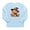 Sky Blue, variant on - Goldendoodle Halloween Long Sleeve Infant T Shirt - Long Sleeve Infant T-Shirt