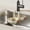 White, variant on Multi-Use Hanging Faucet Drain Strainer, Anti-Clog Drain Catchers for Food Scraps, Multifunctional Kitchen Sink Strainer Press Automatic Dumping Basket, Mess-Free Hands-Free Cleanup