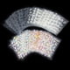 thumbnail image 3 of Uñas postizas a presión, regalos para mujeres, 50 pegatinas de flores para decoración de uñas, manicura dorada/plateada, puntas para decoración de uñas., 3 of 5