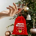 thumbnail image 2 of Dsscvnef Christmas Bag Red Velvet Drawstring Bag Christmas Packaging Bag Jewelry Bag Christmas Snack Bag Drawstring Bag Cool Christmas Ornament Christmas Ornament Daughter, 2 of 6