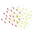 thumbnail image 1 of 100 Piezas de Tornillos de Cebo, Clavijas Emergentes, Aparejos Terminales, Aparejos de Pesca de Carpa Color mezclado Baoblaze Cebo emergente, 1 of 8