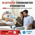 thumbnail image 2 of ThermoPro Hygrometer Thermometer for House TP350, Bluetooth Room Indoor Greenhouse Thermometer Monitor Up to 260FT, 2 of 7
