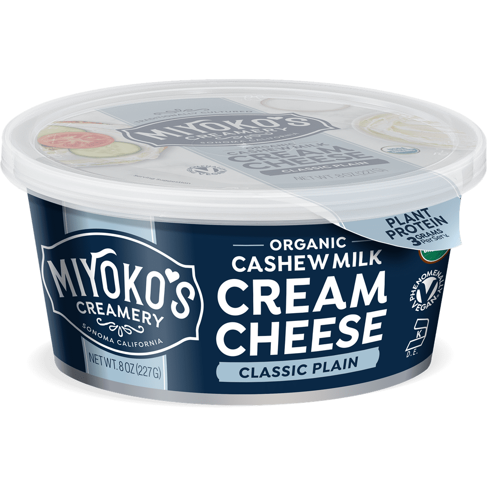 Miyokos Organic Plainly Classic Vegan Cream Cheese Spread, 8 Ounce 6