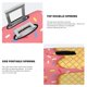 thumbnail image 3 of Balery Pink Ice Cream Funda de equipaje, fundas para maletas, elástica, lavable, protector de maletas, compatible con maletas de 18 a 32 pulgadas-X-Large, 3 of 7