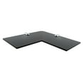 thumbnail image 3 of Corner Wall Shelves, Floating Corner Shelves in , Black, 3 of 6