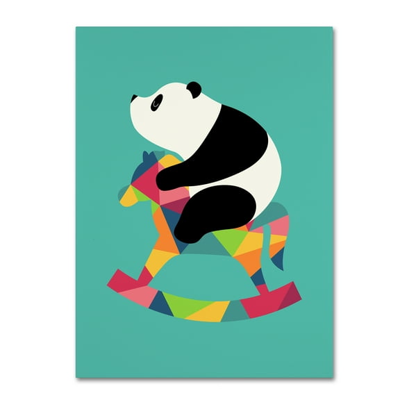 Trademark Fine Art 'Rock On' Canvas Art by Andy Westface