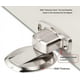 thumbnail image 5 of Tope de puerta de metal magnético fuerte, tope de puerta resistente con tornillos autoadhesivos ocultos montados en el piso 3M, 2 piezas, plateado, 5 of 5