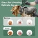 thumbnail image 2 of OPALESQUE Perro Gato Hogar Cabello Impermeable Clipper Portátil Eléctrico Recargable Herramientas de Aseo de Mascotas Rasuradora de Bajo Ruido Recortadora Inalámbrica para Mascotas Pequeñas y Grandes, 2 of 7