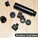 thumbnail image 4 of 8 adaptadores para soporte de micrófono, adaptador de micrófono de 3/8 a 5/8 para soporte de micrófono de monitor de tornillo de cámara, 4 of 5