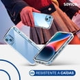 thumbnail image 3 of Funda de Protección para iPhone - Sovico - Transparente TPU, 3 of 6