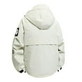 thumbnail image 3 of Mens Waterproof Ski Jacket Windproof Snowboard Winter Coat Fleece Lined Hooded Climbing Windbreaker Outwear, 3 of 6