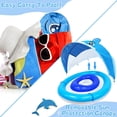 thumbnail image 4 of Flotador de piscina para bebés AMENON Dolphin con toldo UPF50+ de 6 a 36 meses, 4 of 6